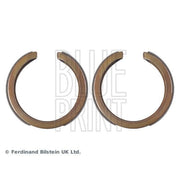 Blue Print Parking Brake Shoe Set Rear ADG04129