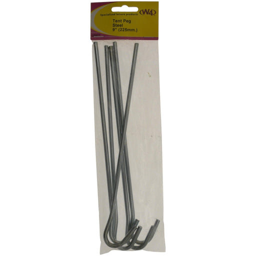 MDS1203 W4 9 Steel Tent peg 5 pack 37671 - W4 - Van Life Living