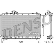 Denso Engine Radiator fits Suzuki SX4 2006-2007 1.6