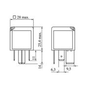 Bosch Main Power Relay 0 986 332 001