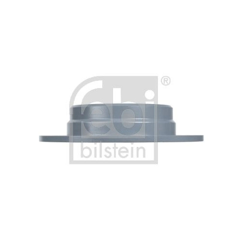 Febi 2 x Solid Rear Brake Discs 04092-x2