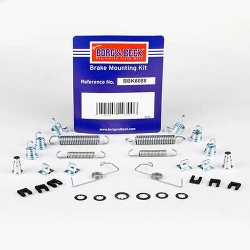 Borg & Beck Brake Shoe Accessory Kit Rear BBK6088