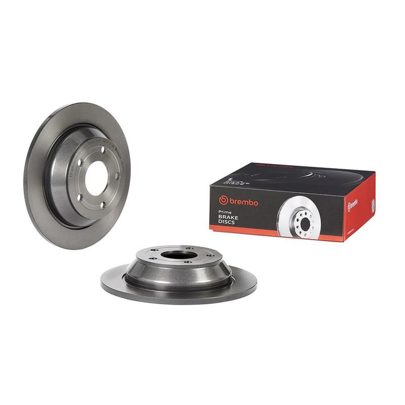 Brembo 2 x Solid Rear Brake Discs 08.E955.11-x2