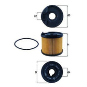 Mahle Fuel Filter Element KX 87D