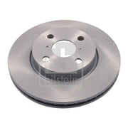 Febi 2 x Internally Vented Front Brake Discs 108380-x2