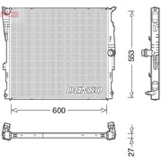 Denso Engine Radiator DRM05008