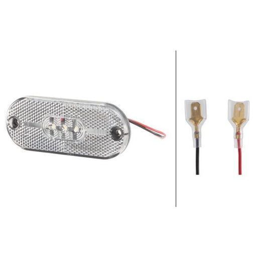 Hella Lamp Por MD12 2PG Front 2PG 357 009-021 2PG 357 009-021