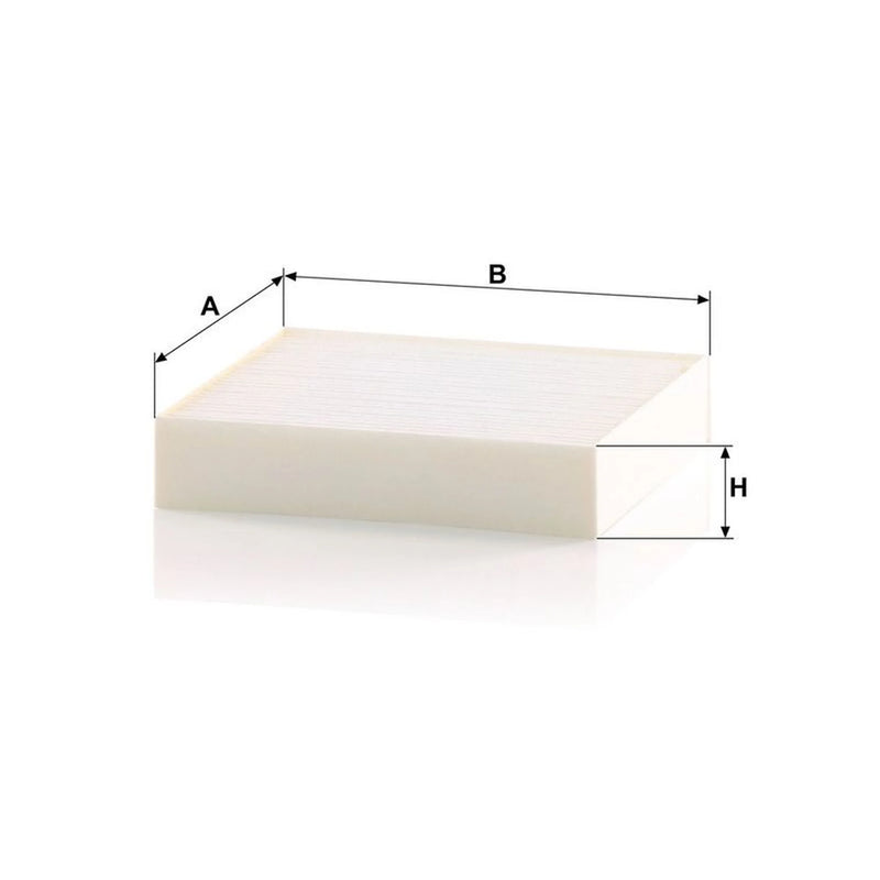 MANN-FILTER Cabin Air Filter (Pollen Filter) below CU 1830