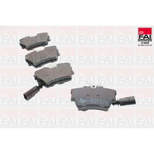 FAI Rear Brake Pad Set BP669