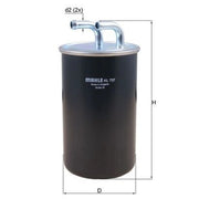 Mahle Fuel Filter Element KL 737