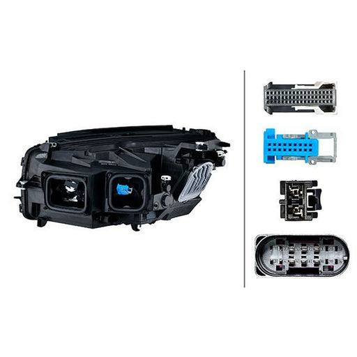 Hella Headlight Headlamp LED Right 1LX 354 877-121