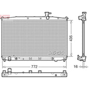 Denso Engine Radiator fits Hyundai Santa Fé II 2006-2012 2.2 2.7