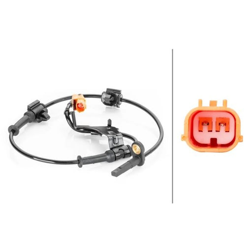 Hella ABS Wheel Speed Sensor Front 6PU 230 040-211