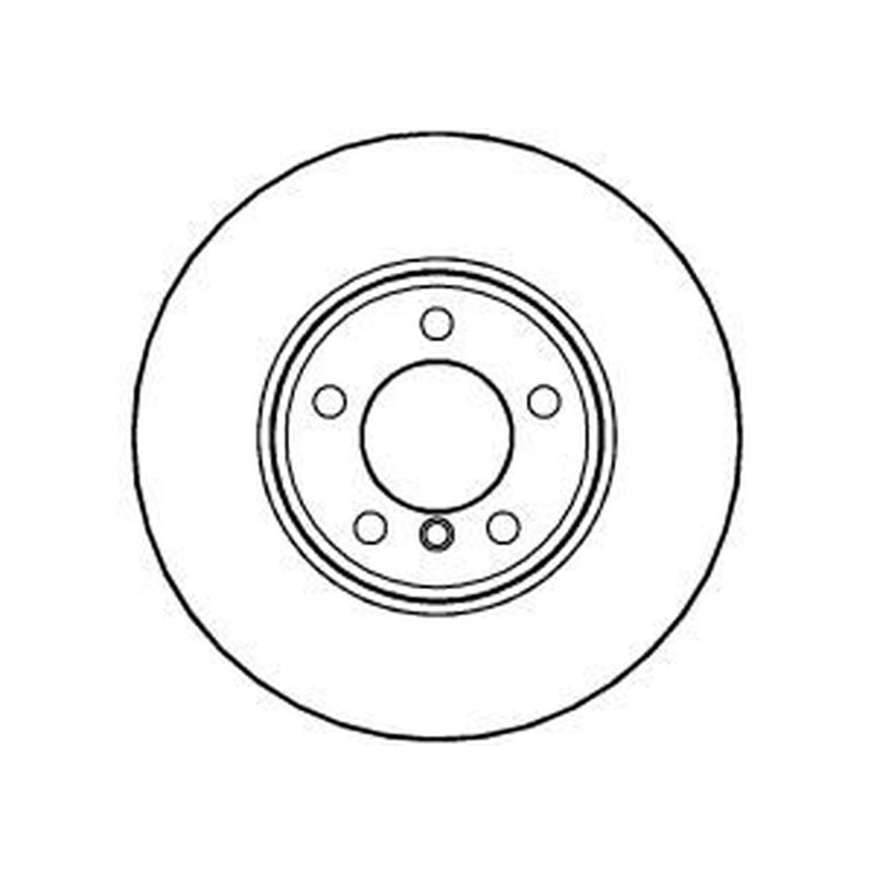Abtex 2 x Vented Rear Brake Discs BD1094V-x2