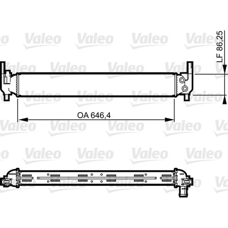 Valeo Engine Radiator 735310