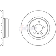 Fahren Front & Rear Brake Discs & Pads fits Land Rover Range Rover 2006-2012