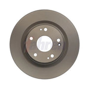 Fahren 2 x Solid Brake Discs fits Honda Civic X 2016-2022 1.0 1.5 1.6