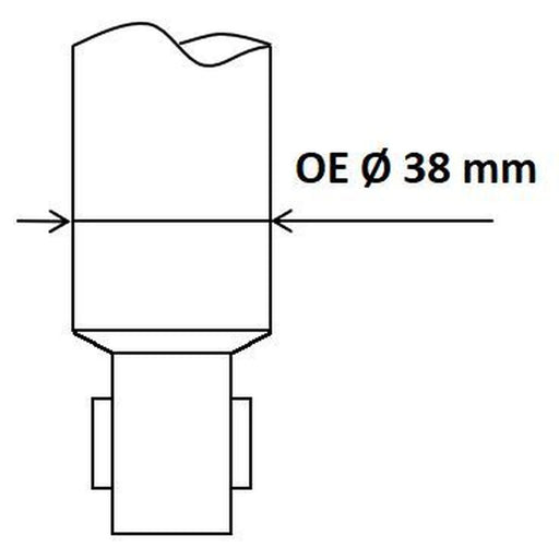 KYB Shock Absorber Damper Strut Rear 3430076