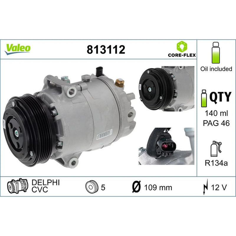 Valeo Air Conditioning Compressor 813112