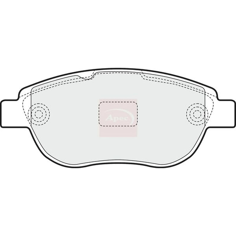 Apec Front Brake Pad Set PAD1450