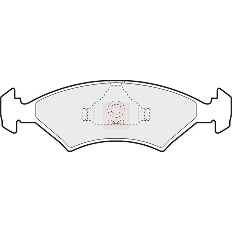 Apec Front Brake Pad Set PAD351
