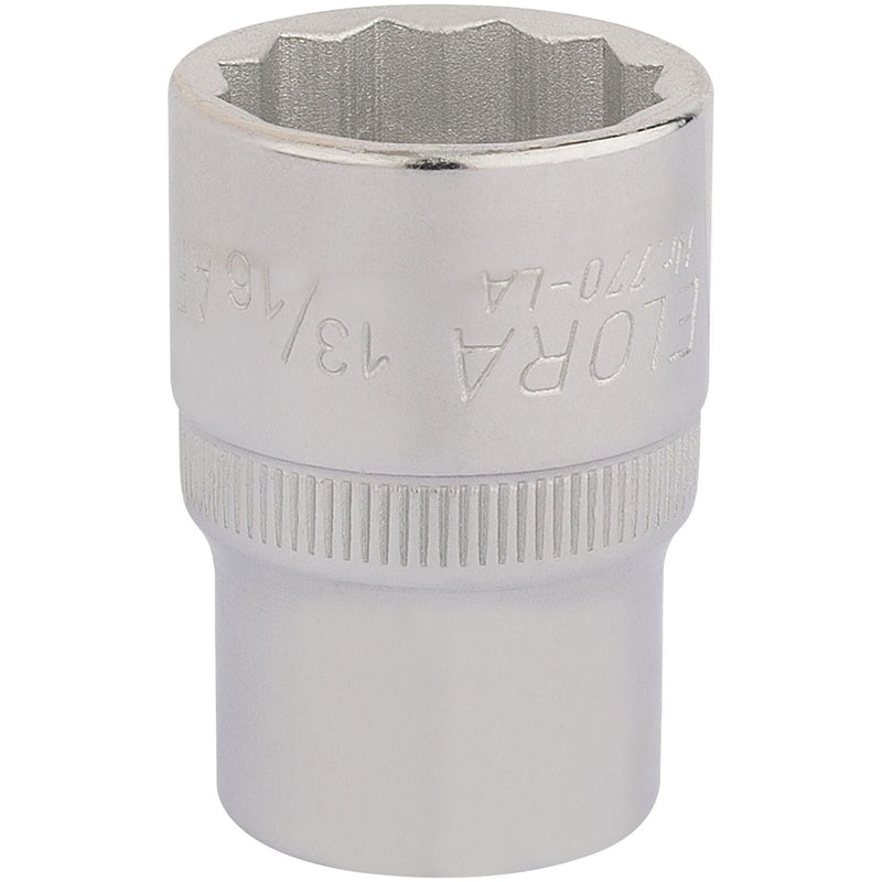 Draper Elora Bi-Hexagon Socket, 1/2" Sq. Dr., 13/16" 24434 Draper  - Town Parts
