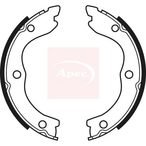 Apec Parking Brake Shoe Set SHU678