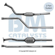BM Catalysts Homologated Diesel Cat BM80208H