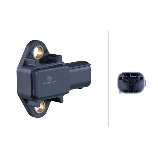 Hella Turbo Boost Pressure Sensor behind exhaust turbocharger 6PP 358 152-071