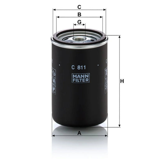 MANN-FILTER Ef 77mm C 811