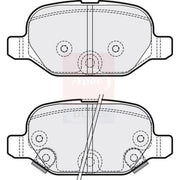 Apec Rear Brake Pad Set PD3289