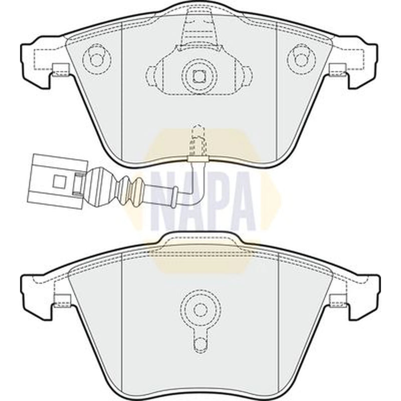 NAPA Front Brake Pad Set NBP1873
