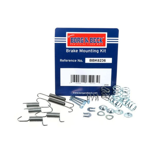 Borg & Beck Parking Brake Shoe Accessory Kit Rear BBK6236