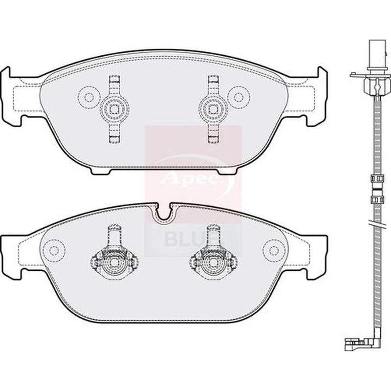 Apec Front Brake Pad Set PD4275