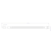 Juratek Brake Hydraulic Hose Line Right JBH1435