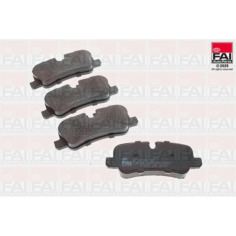 FAI Rear Brake Pad Set BP186
