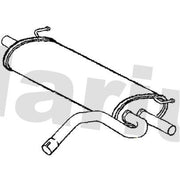 Klarius Box With Tail Pipe Rear VO515X