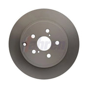 Fahren 2 x Solid Brake Discs fits Toyota Avensis 2003-2008 1.6 1.8 2.0 2.4