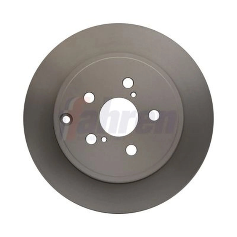 Fahren 2 x Solid Brake Discs fits Toyota Avensis 2003-2008 1.6 1.8 2.0 2.4