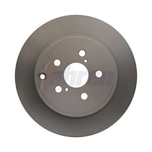 Fahren 2 x Solid Brake Discs fits Toyota Avensis 2003-2008 1.6 1.8 2.0 2.4