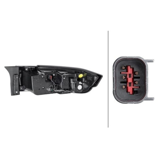 Hella Tail Light / Lamp W16W Left 2SK 012 379-431