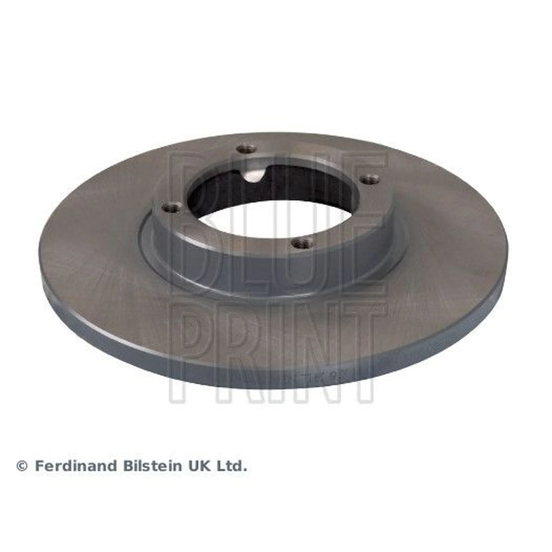 Blue Print 2 x Solid Front Brake Discs ADG04322-x2