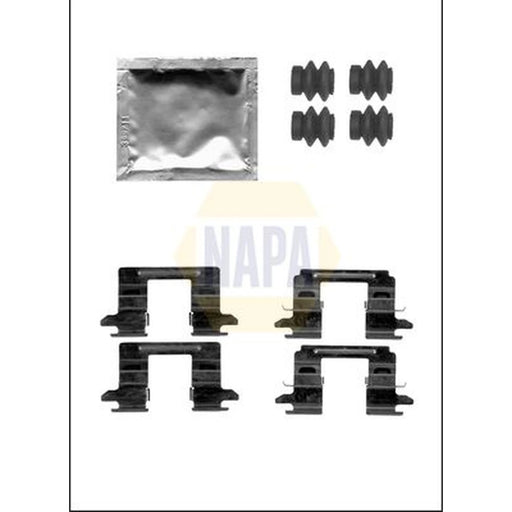 NAPA Brake Pad Accessory Fitting Kit Rear NFK1404