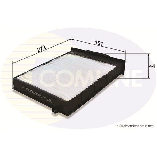 Comline Cabin Air Filter (Pollen Filter) EKF196