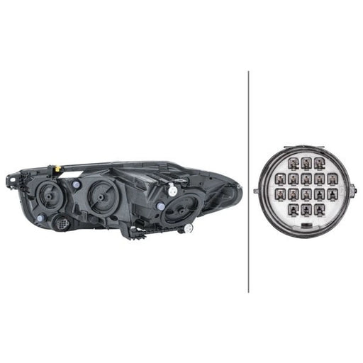 Hella Headlight Headlamp LED Right 1EH 011 811-121
