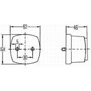 Hella Lamp Por Black 2PG Right 2PG 003 057-061 0868233 2PG 003 057-061
