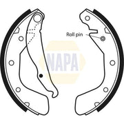 NAPA Brake Shoe Set Axle Kit NBS1017