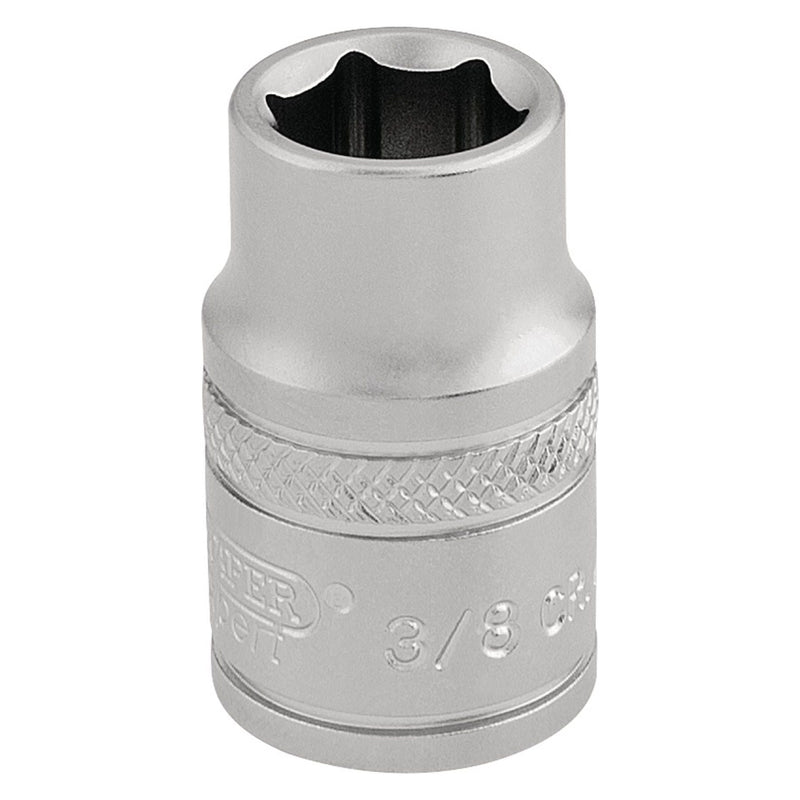 Draper 6 Point Imperial Socket, 3/8" Sq. Dr., 3/8" 16550 Draper  - Town Parts