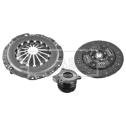 Borg & Beck Clutch Kit Set 3pc HKT1366