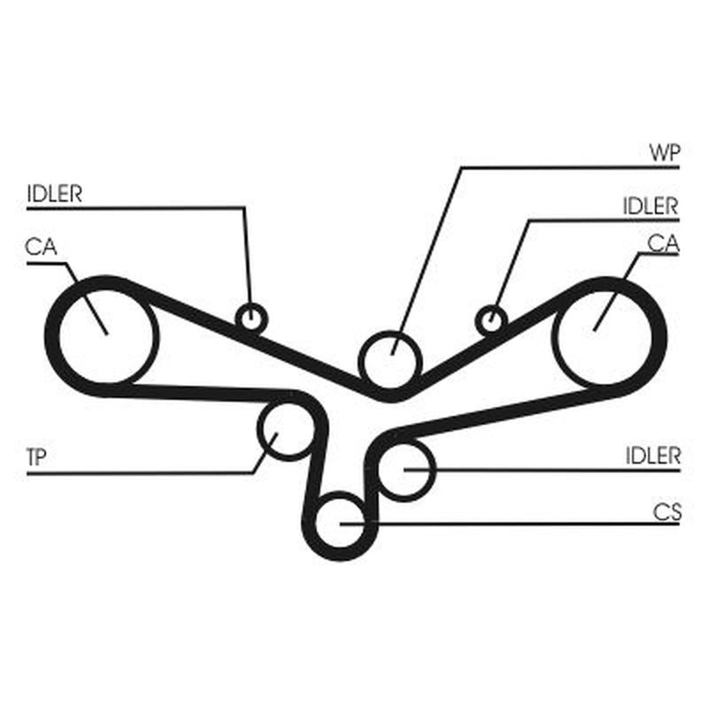 Continental CTAM Timing Belt Cambelt 253 Teeth CT920
